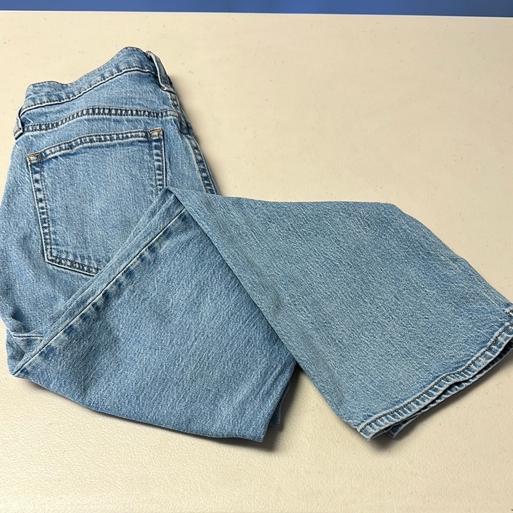 J. Crew Mid-Rise Flare Crop Jeans